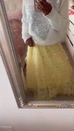 HELLO YELLOW SKJØRT